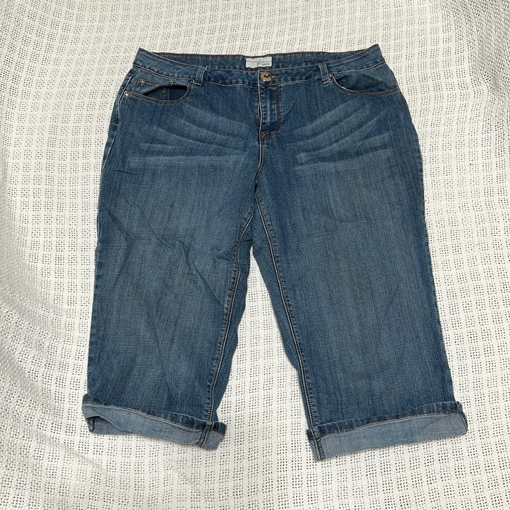Lane Bryant Venezia Capri Jeans Size 18
